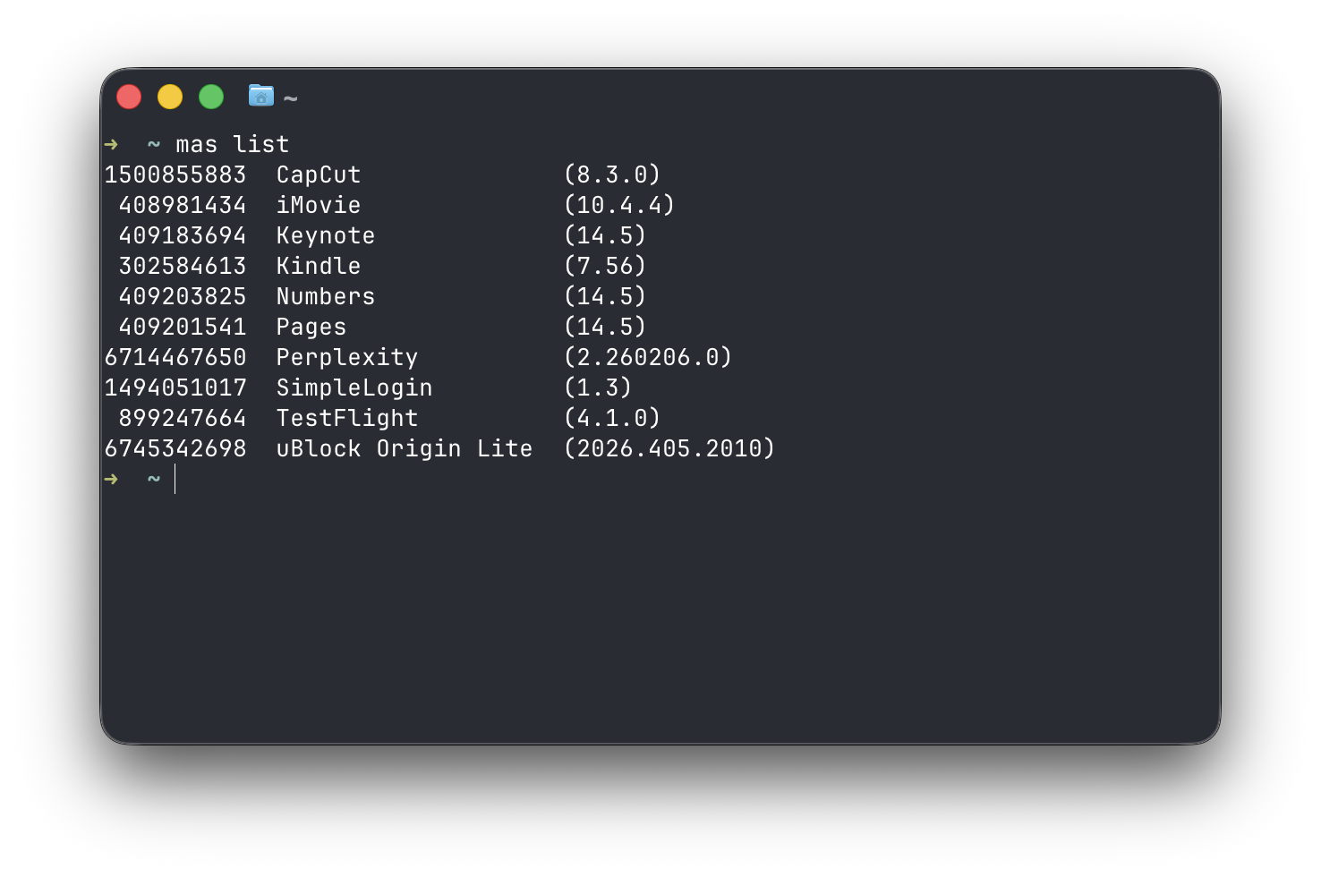 screenshot of ghossty