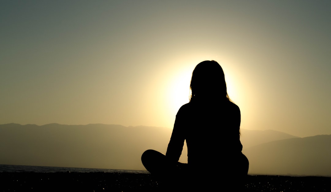 Women meditating